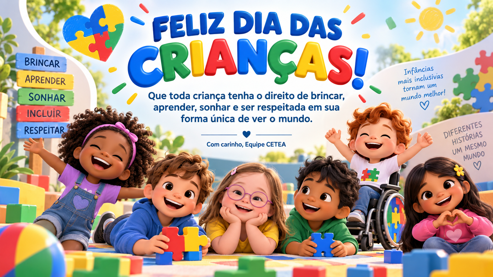 Homenagem do CETEA ao Dia das Crianças